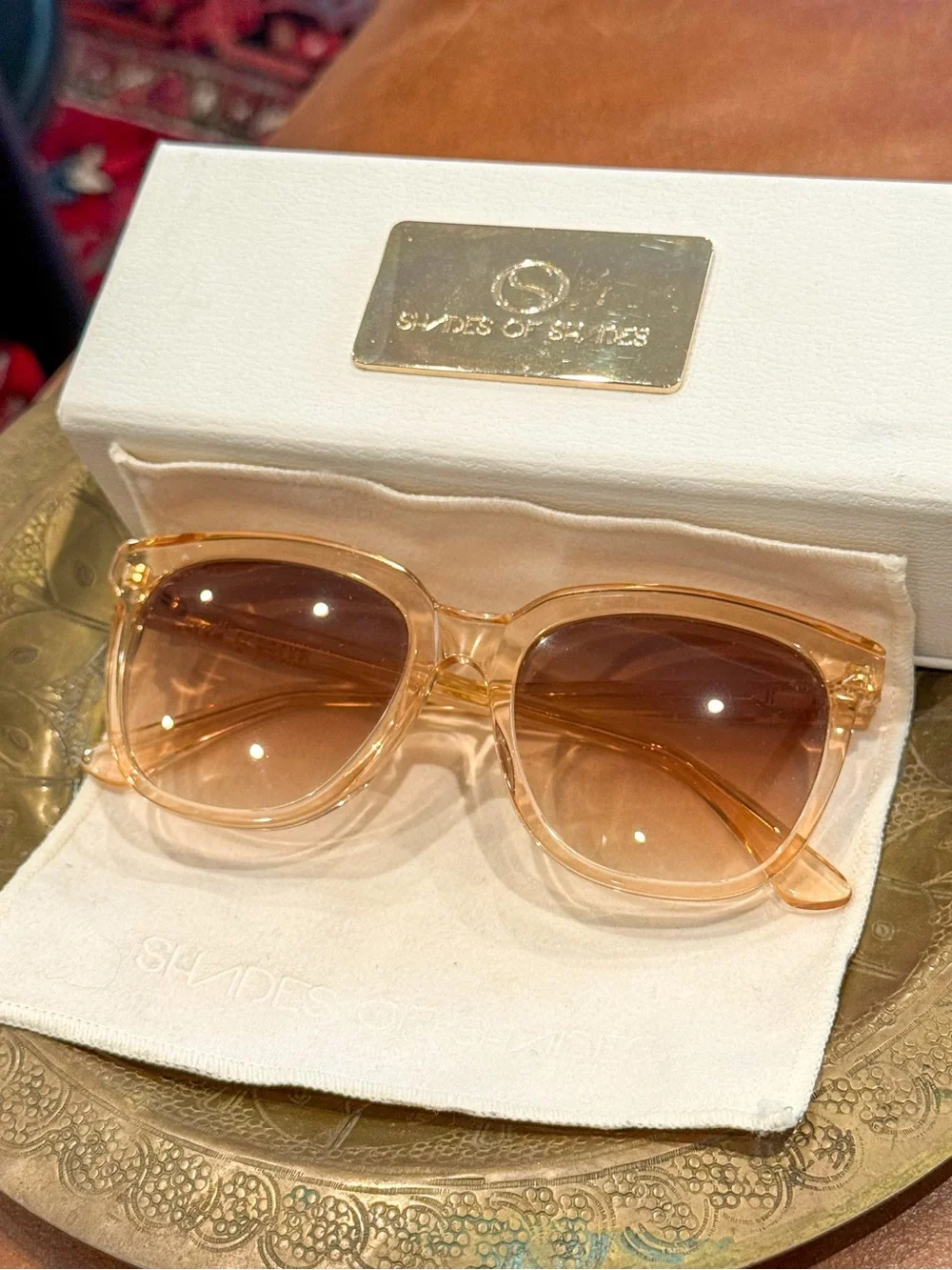 Shades of Shades “Aire” Luxury Sunglasses with Case & Pouch | Made in Italy